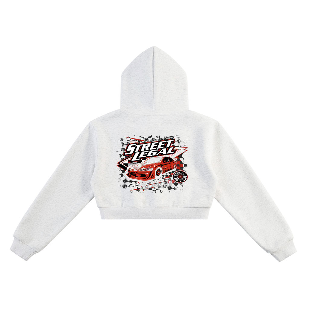Essential Cropped Hoodie