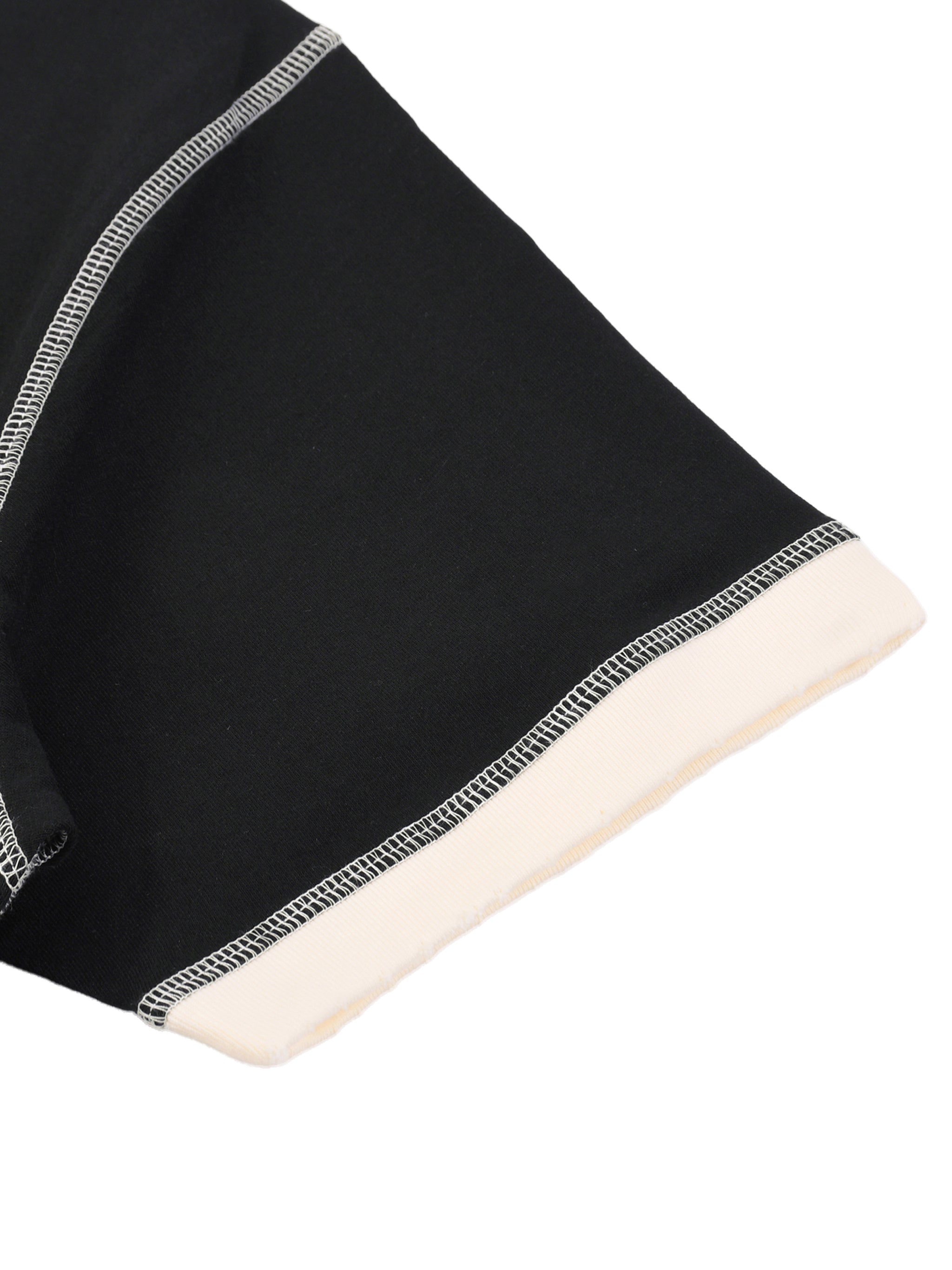 Contrast-Stitched Cotton T-Shirt