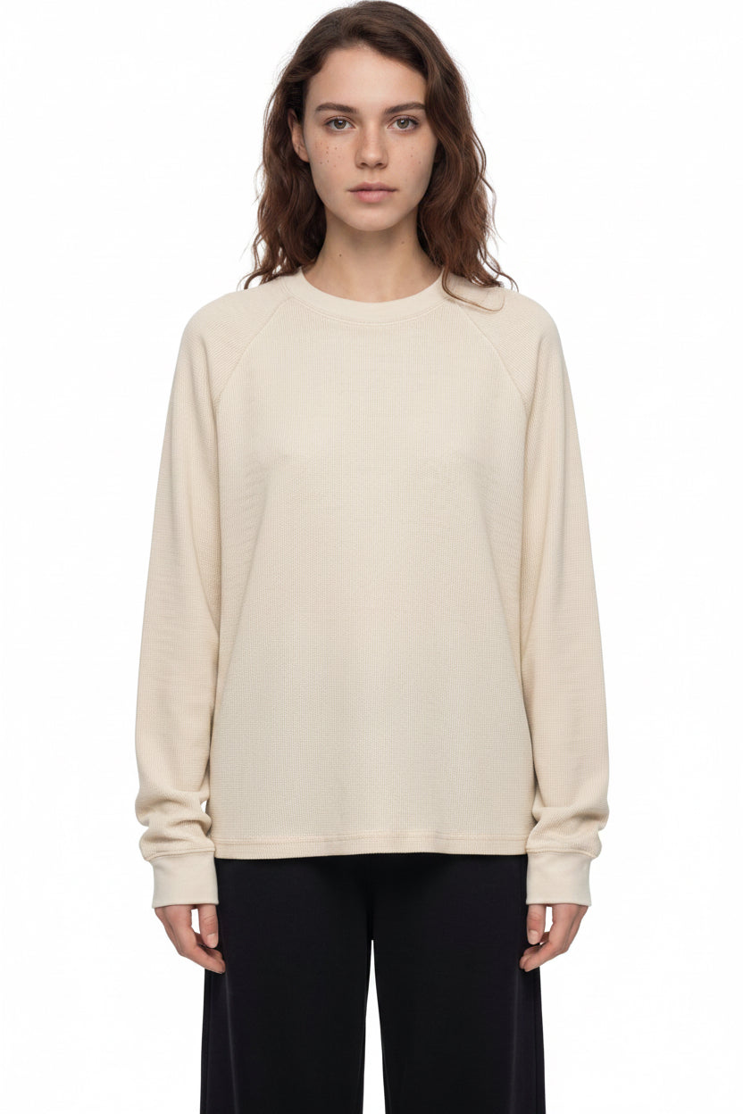 Vintage Wash Boxy Waffle T-Shirt
