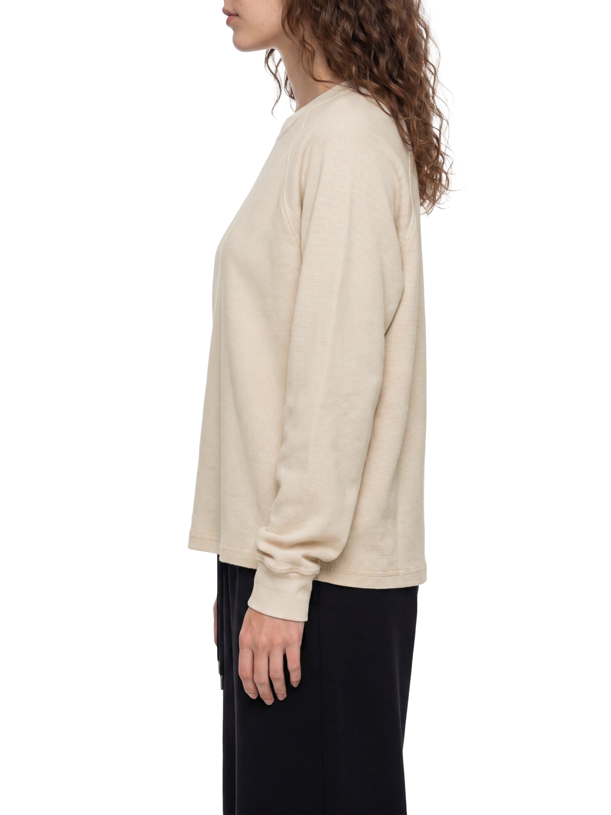 Vintage Wash Boxy Waffle T-Shirt