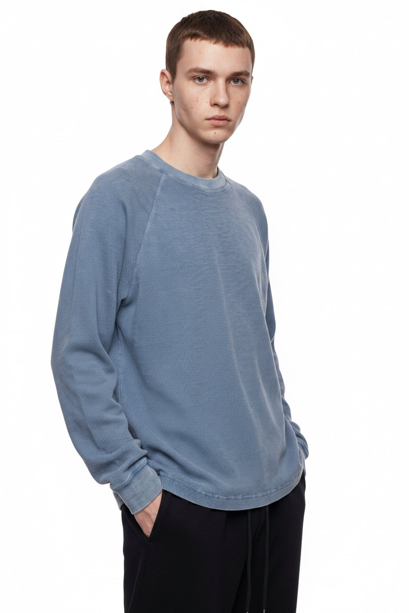 Vintage Wash Boxy Waffle T-Shirt